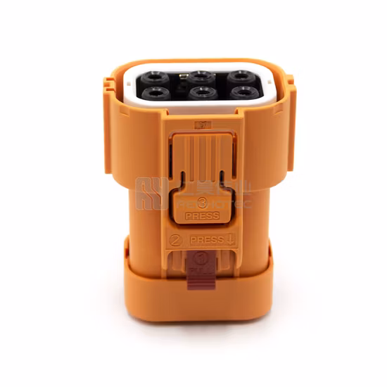 Разъем Hvil 10 мм, 6-контактный пластиковый разъем высокого напряжения