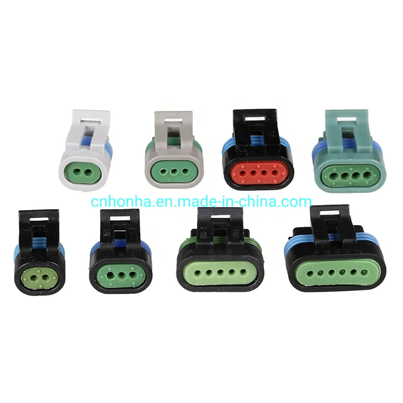 Delphi GM 2-контактный герметичный автоматический разъем типа «папа-мама» 12162195/12162193